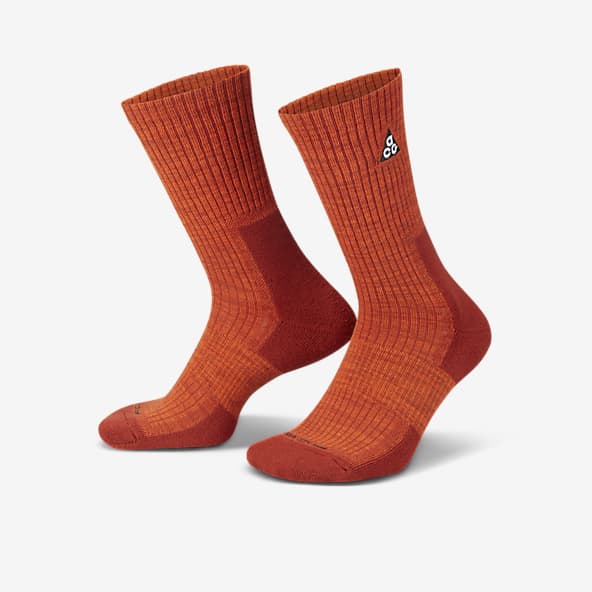 Orange Socks. Nike
